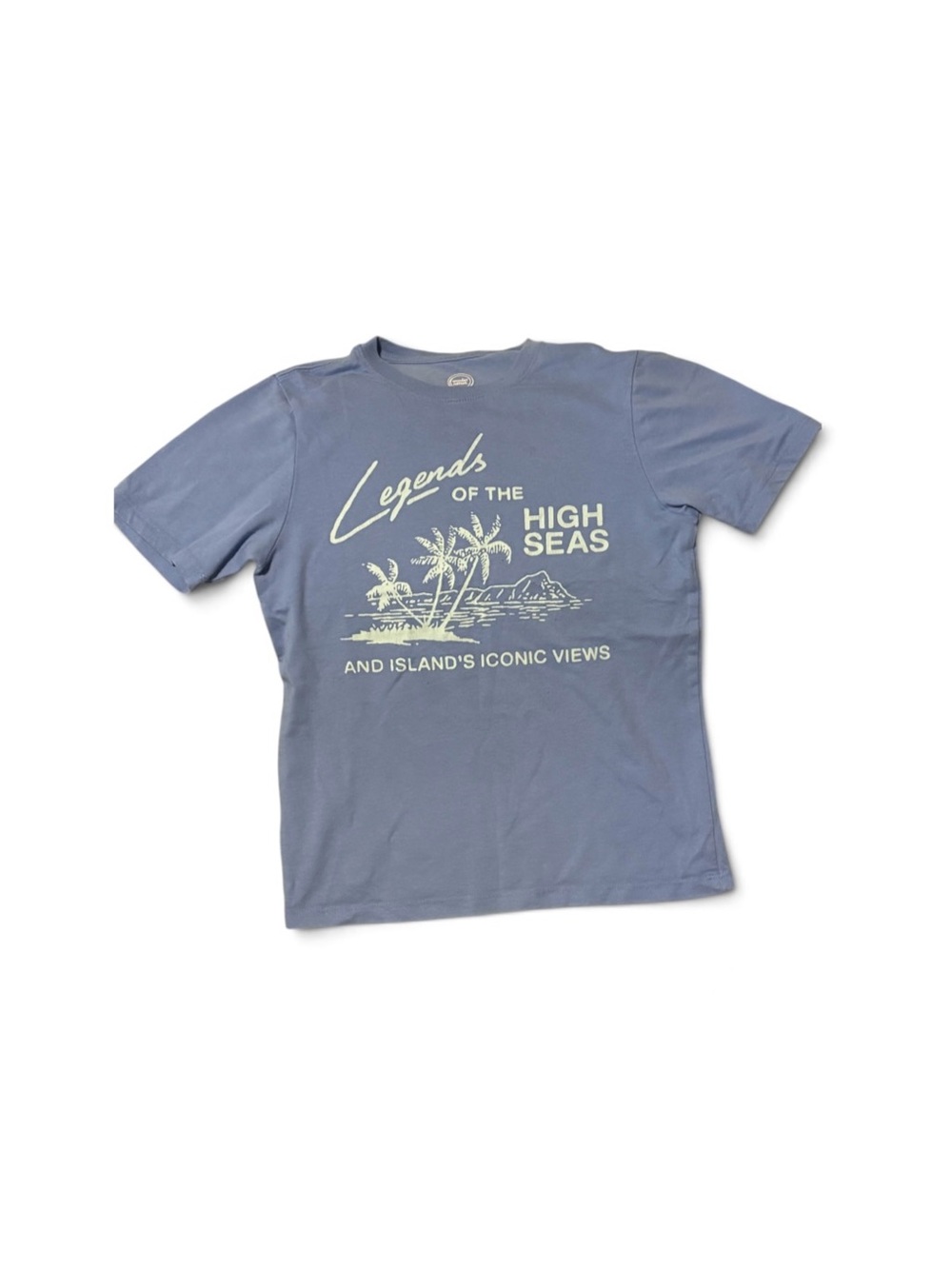 wonder nation Blue 'Legends of the High Seas' Graphic Tee size 10/12 boys